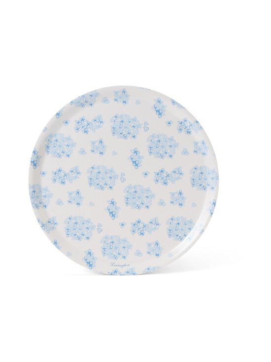 Lexington - Laminated Round -tarjotin 38 cm - BLUE/WHITE | Stockmann - photo 1