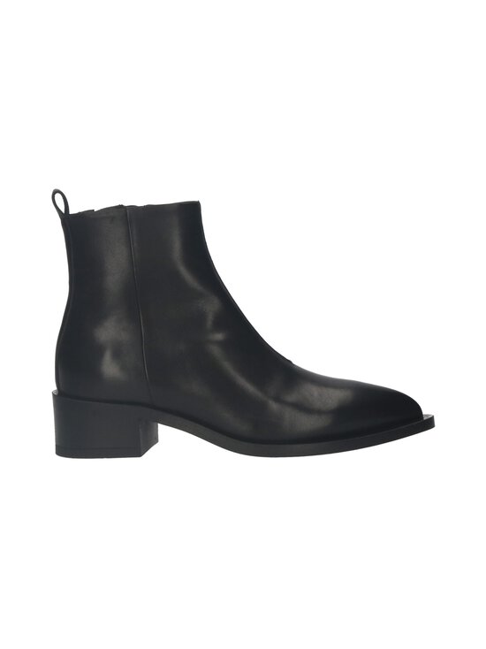Elva Pointy Toe ādas zābaciņi