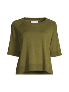 ESSENTIALS by Stockmann - Amanda-merinoneulepusero - OLIVE GREEN MEL 265530 | Stockmann