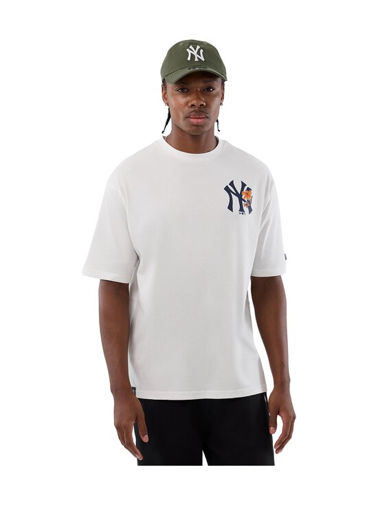 New Era - MLB Floral Oversized New York Yankees -t-paita - WHI | Stockmann - photo 1