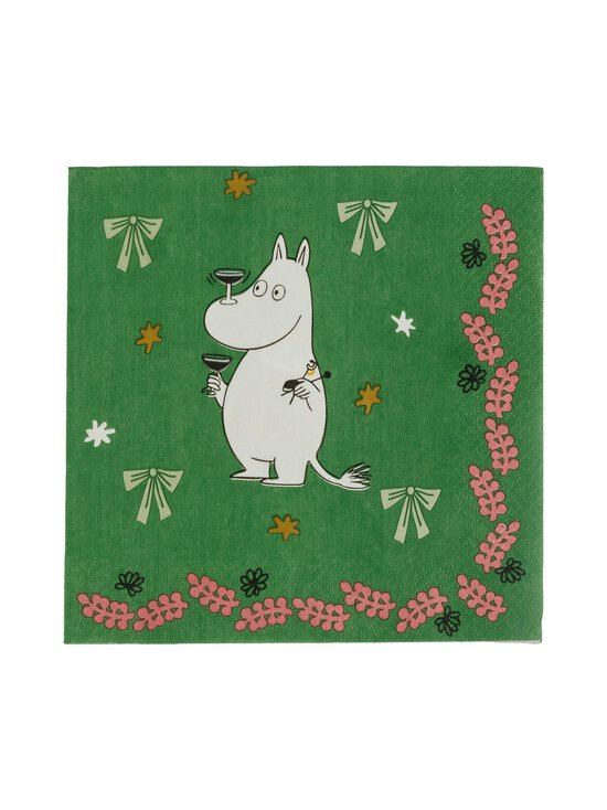 Moomin Arabia - Muumi Lahjana Rakkaus -paperilautasliinat - MULTICOLOR | Stockmann - photo 4