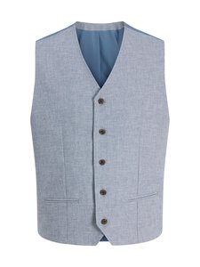 Jack & Jones - JprMartin Summer -puuvilla-pellavaliivi - FADED DENIM FIT:SLIM FIT | Stockmann