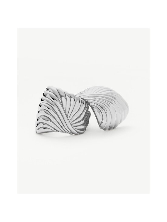MISSOMA - Wavy Ridge Ripple Oversized -korvakorut - SILVER | Stockmann - photo 3
