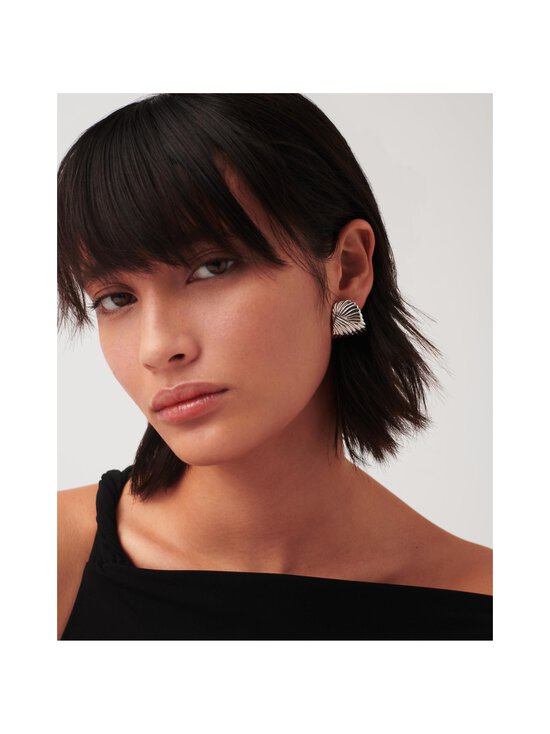 MISSOMA - Wavy Ridge Ripple Oversized -korvakorut - SILVER | Stockmann - photo 4