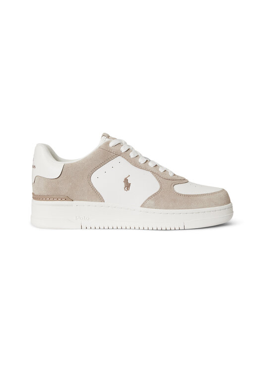 Polo Ralph Lauren - Masters Court Low Top Lace brīvā laika apavi - MILKSHAKE/DECKWASH WHITE | Stockmann - photo 1