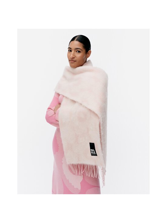 Marimekko - Alpakasegust sall 30 x 200 cm - 313 ROSE, WHITE - photo 3 Marimekko - Alpakasegust sall 30 x 200 cm - 313 ROSE, WHITE | Stockmann - photo 3