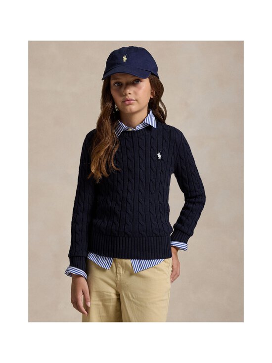 Ralph Lauren - Palmikkoneule - NAVY - photo 3 Ralph Lauren - Palmikkoneule - NAVY | Stockmann - photo 3