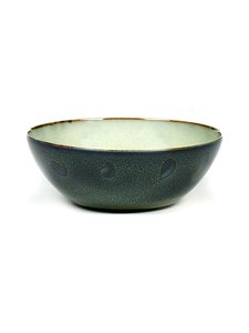 Serax - Terres De Rêves XL kauss ⌀ 18,4 cm - MISTY GREY / DARK BLUE (HARMAA/SININEN) | Stockmann