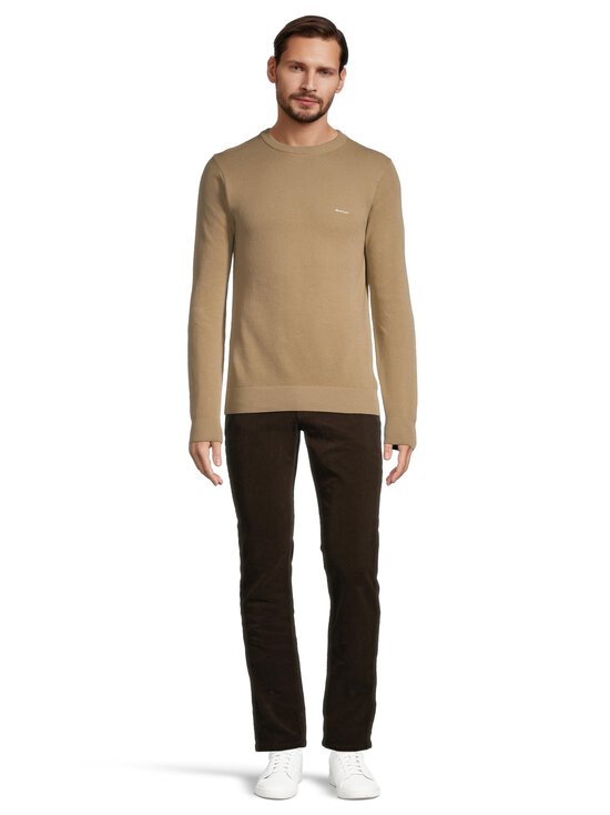 GANT - Puuvillainen pikeeneule - 248 DARK KHAKI - photo 2 GANT - Puuvillainen pikeeneule - 248 DARK KHAKI | Stockmann - photo 2