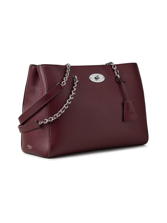 Mulberry - Lily Chain Tote Small Classic Grain -nahkalaukku - K560 BLACK CHERRY - photo 3 Mulberry - Lily Chain Tote Small Classic Grain -nahkalaukku - K560 BLACK CHERRY | Stockmann - photo 3