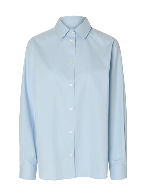 Slfester Relaxed 3/4 Cropped Shirt B main image 0