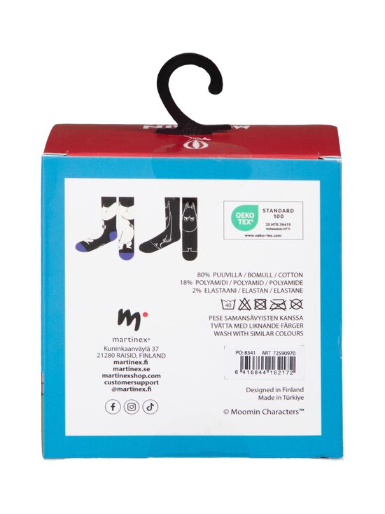 Moomin by Martinex - Moomin zeķes, dāvanu komplekts - BLACK | Stockmann - photo 3