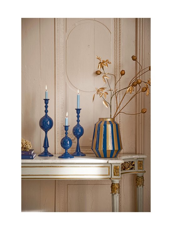 Pip Home - Metal Sphere Small svečturis 24 cm - DARK BLUE | Stockmann - photo 3