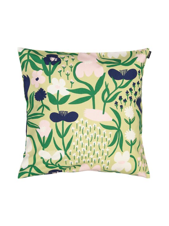 Marimekko - Dekoratiivne padjakate Palsta, 50 x 50 cm - 631 LIGHT GREEN, PINK, DARK BLUE | Stockmann - photo 1