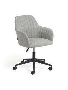Kave Home - Madina-työtuoli vaaleanharmaa - BEIGE | Stockmann