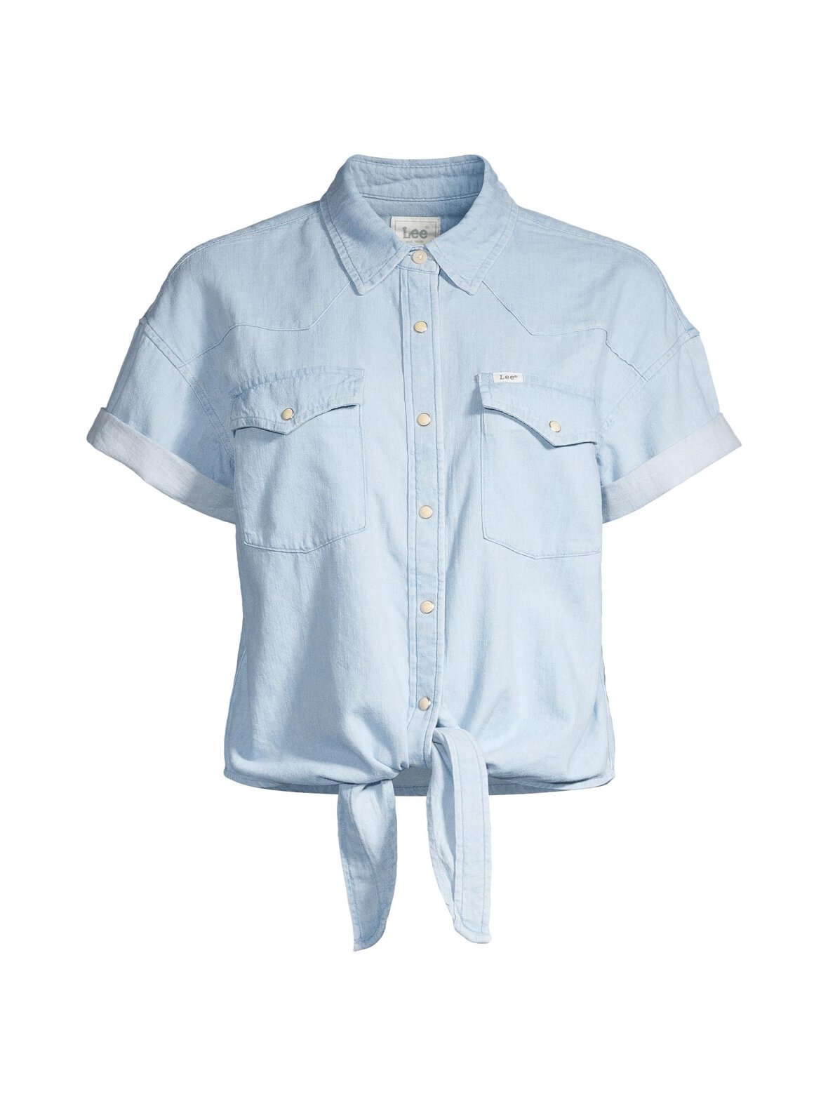 Crop Tied Western -paita