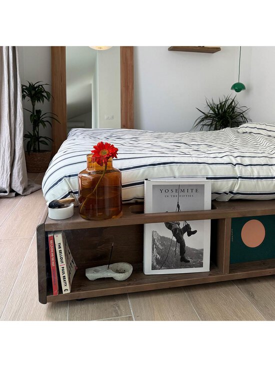 Karup - Ziggy-sänkyrunko carob brown 160 x 200 cm - BROWN | Stockmann - photo 8