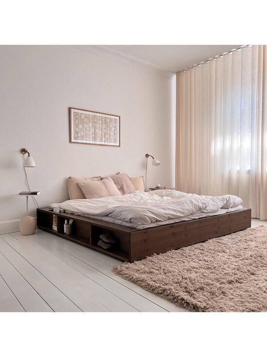 Karup - Ziggy-sänkyrunko carob brown 160 x 200 cm - BROWN | Stockmann - photo 3