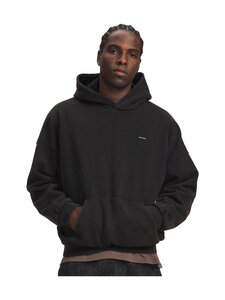 Under Armour - Icon High Waist Fleece Washed džemperis ar kapuci - BLACK | Stockmann