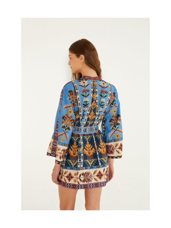 Farm Rio - Embroidered Tapestry -minimekko - 26032 EMBROIDERED TAPESTRY BLUE | Stockmann - photo 2