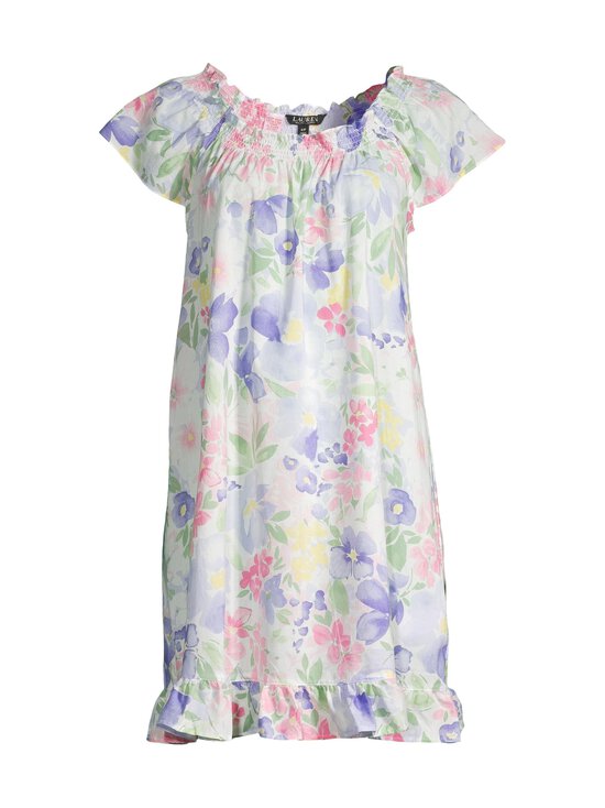 Lauren Ralph Lauren - Flutter sleeve -lyhyt yömekko - 943 MULTFLOR - photo 1 Lauren Ralph Lauren - Flutter sleeve -lyhyt yömekko - 943 MULTFLOR | Stockmann - photo 1