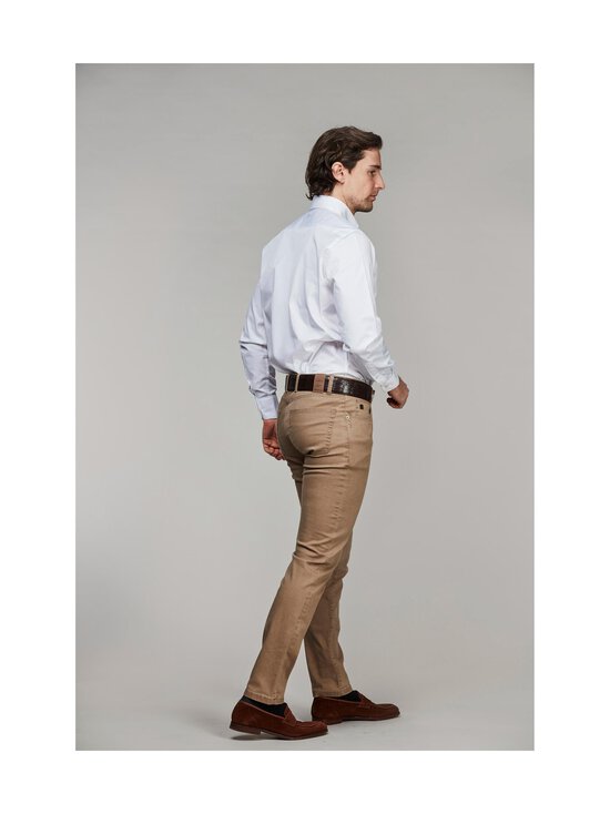 HANSEN&JACOB - Silk Touch Okado -viisitaskuhousut - BEIGE 17 | Stockmann - photo 7