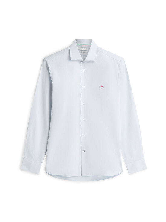Tommy Hilfiger - Classic Dobby krekls ar apkakli - C14 CLOUDY BLUE | Stockmann - photo 1