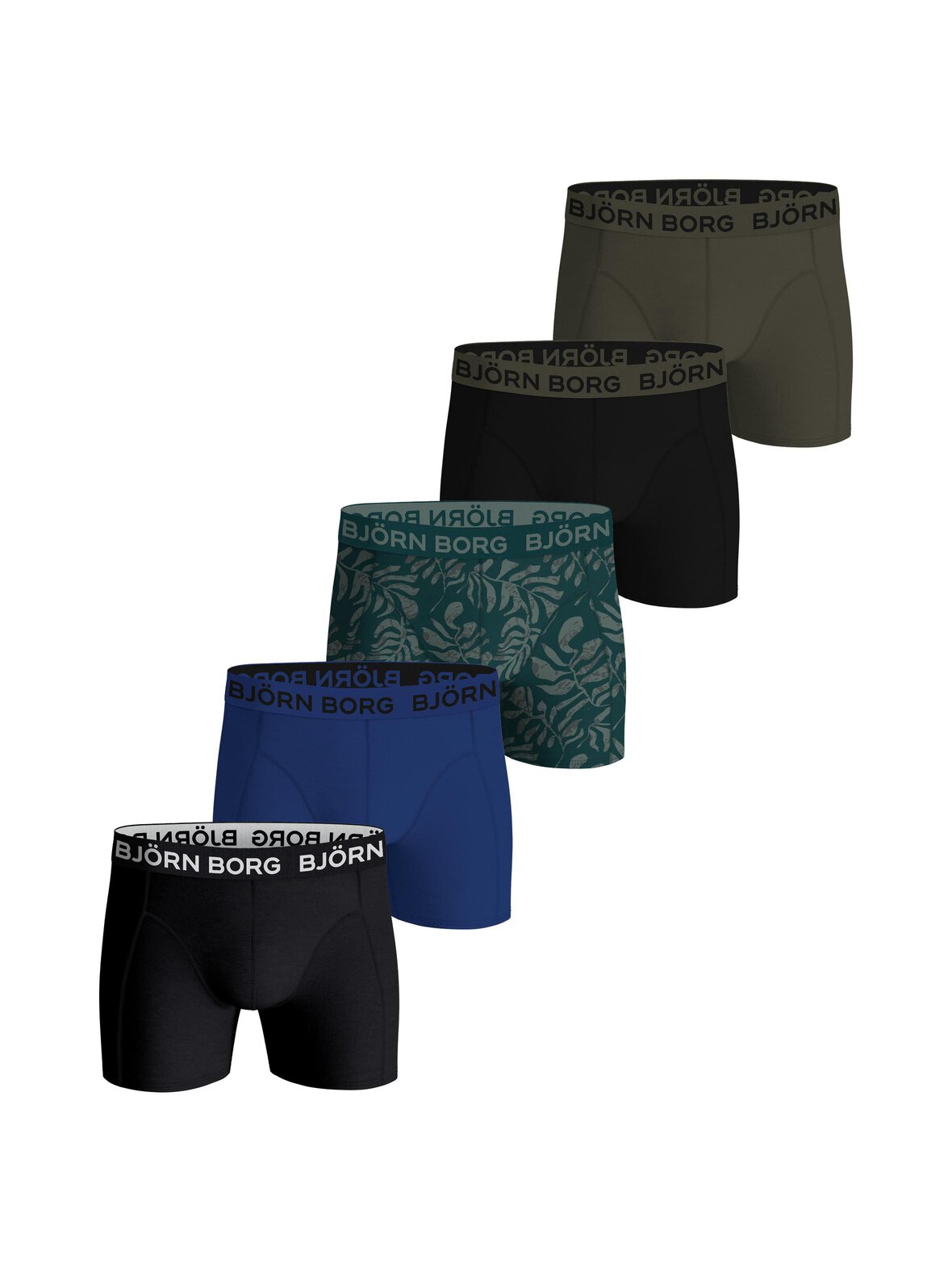 Cotton Stretch -bokserit 5-pack