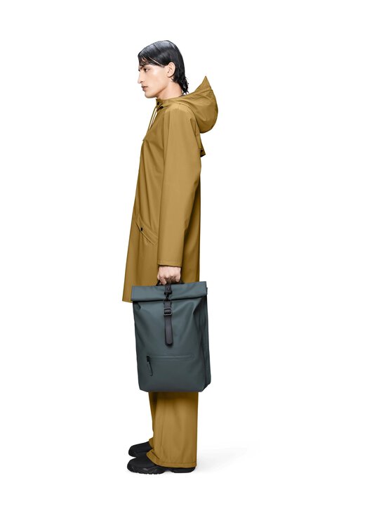 Rains - Rolltop Rucksack W3 -reppu - 153 DARK GREY | Stockmann - photo 5
