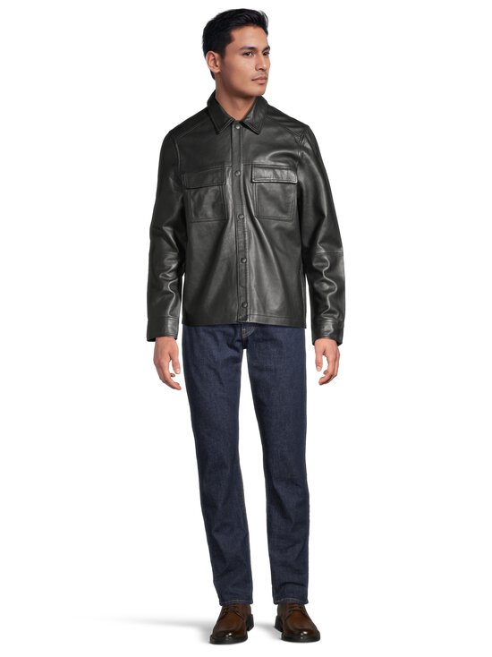 J.Lindeberg - Wilden Lamb Leather -paita - 9999 BLACK | Stockmann - photo 2