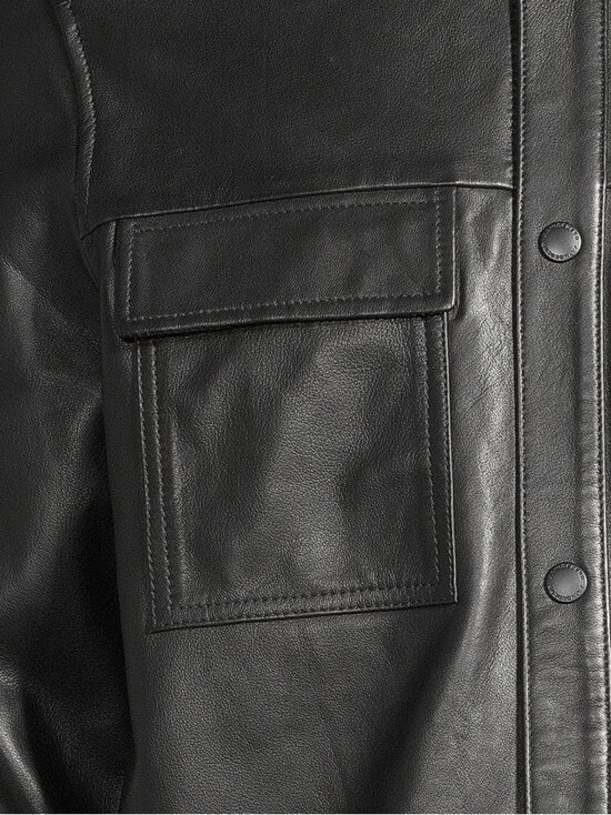 J.Lindeberg - Wilden Lamb Leather -paita - 9999 BLACK | Stockmann - photo 4