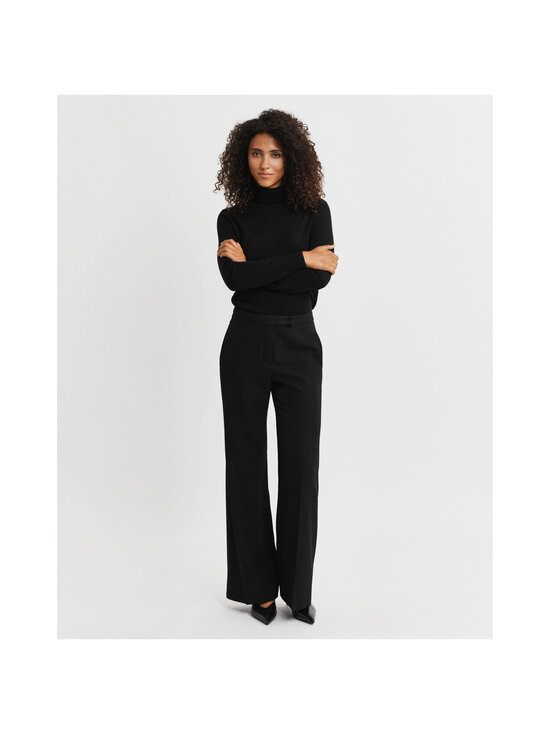 GANT - Flare Tuxedo bikses - 5 BLACK | Stockmann - photo 2