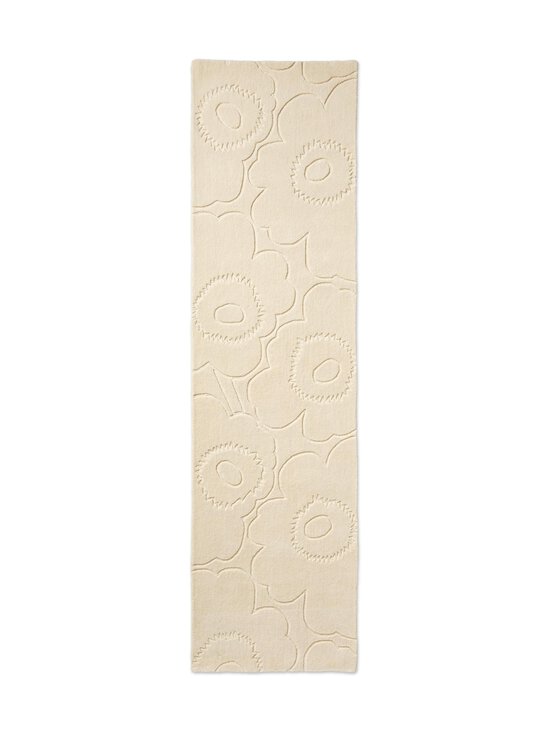 Marimekko - Piirto Unikko- villamatto - 133701 WHITE | Stockmann - photo 1