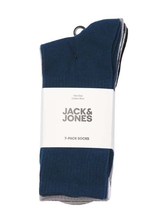 JACK & JONES junior - JacNick Tennis -sukat 7-pack - TITAN PACK:PALOMA - WHITE - PHANTOM - LGM - ABBEYSTONE - BLACK - photo 2 JACK & JONES junior - JacNick Tennis -sukat 7-pack - TITAN PACK:PALOMA - WHITE - PHANTOM - LGM - ABBEYSTONE - BLACK | Stockmann - photo 2