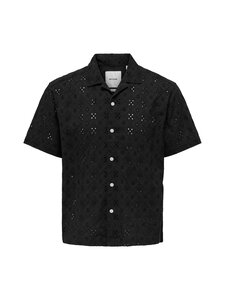 Only & Sons - Triiksärk OnsAron Loose Fit Resort - JET BLACK | Stockmann