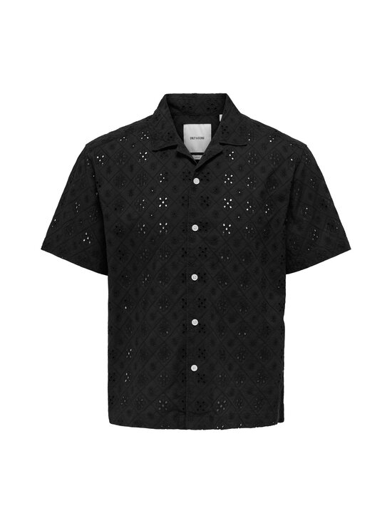 Only & Sons - Triiksärk OnsAron Loose Fit Resort - JET BLACK | Stockmann - photo 1