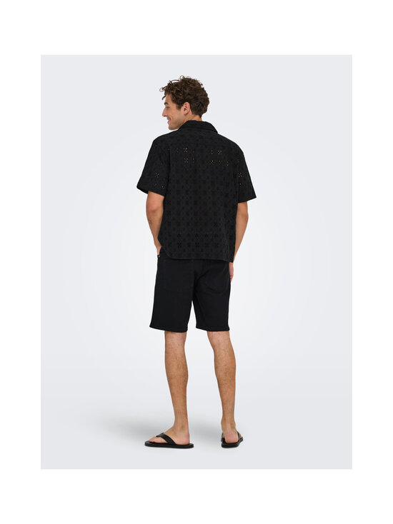 Only & Sons - Triiksärk OnsAron Loose Fit Resort - JET BLACK | Stockmann - photo 3