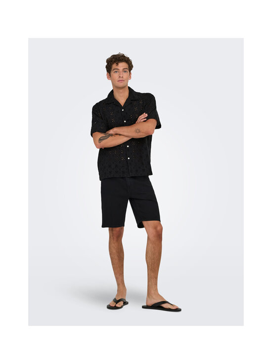Only & Sons - Triiksärk OnsAron Loose Fit Resort - JET BLACK | Stockmann - photo 5