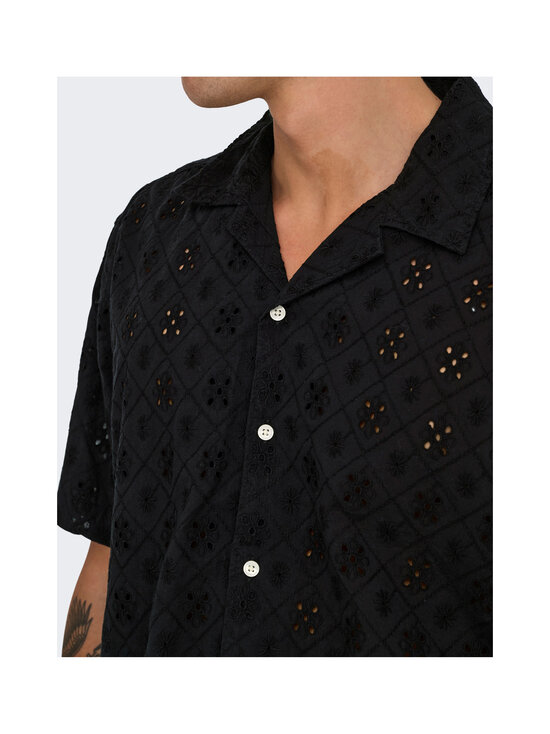 Only & Sons - Triiksärk OnsAron Loose Fit Resort - JET BLACK | Stockmann - photo 6