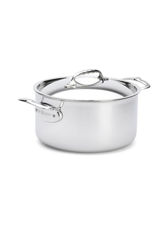 De Buyer - Affinity sautējamais katls + vāks 24 cm - STEEL | Stockmann - photo 1