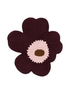 Marimekko - Unikko vannas istabas paklājs - 438 PLUM, PINK, TOFFEE | Stockmann