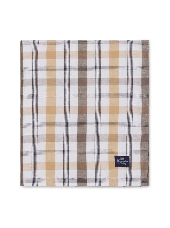 Checked Linen/Cotton galdauts 150 x 250 cm
