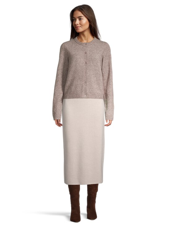 Lexington - Fine Knitted -neuletakki - 253 LIGHT BROWN MELANGE | Stockmann - photo 2