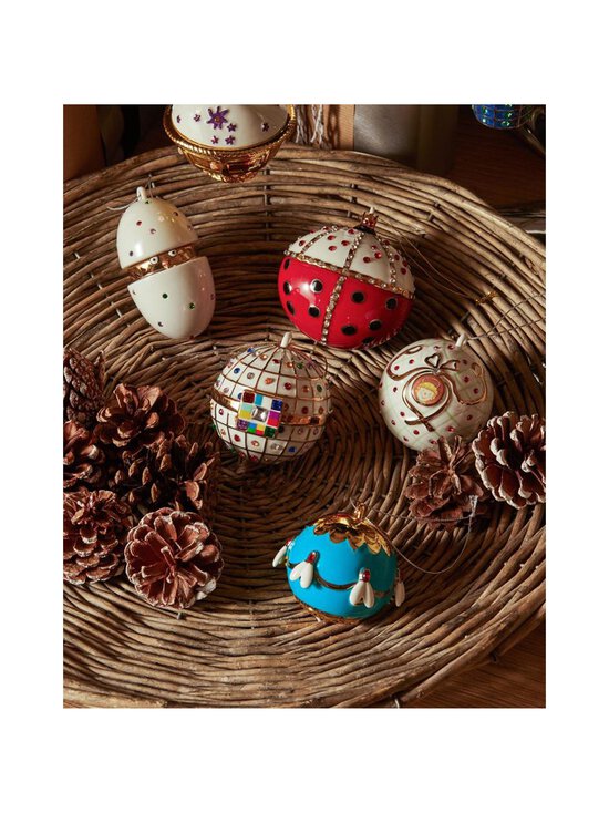 Alessi - Faberjori Re Coccinello -koristepallo - MULTICOLOR | Stockmann - photo 4