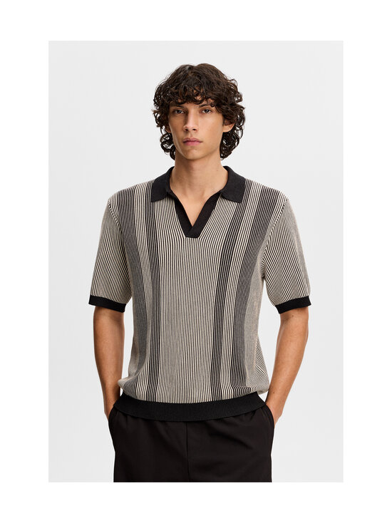 J.Lindeberg - Sal Knitted Polo džemperis - U029 MOONBEAM | Stockmann - photo 2