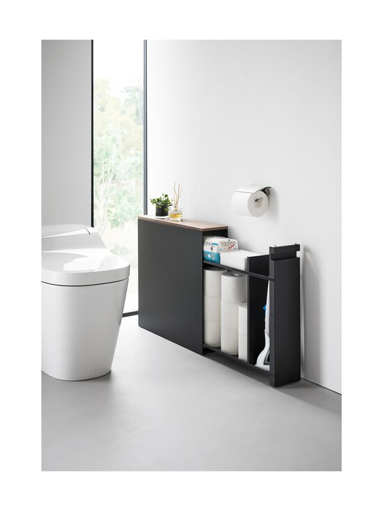 Yamazaki - Tower Sliding Wood Top plaukts - BLACK - photo 2 Yamazaki - Tower Sliding Wood Top plaukts - BLACK | Stockmann - photo 2