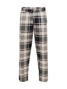 Only & Sons - OnsFederico loungewear -housut - SILVER LINING CHECKS:BLACK/ SILVER LINING/ MULCH | Stockmann