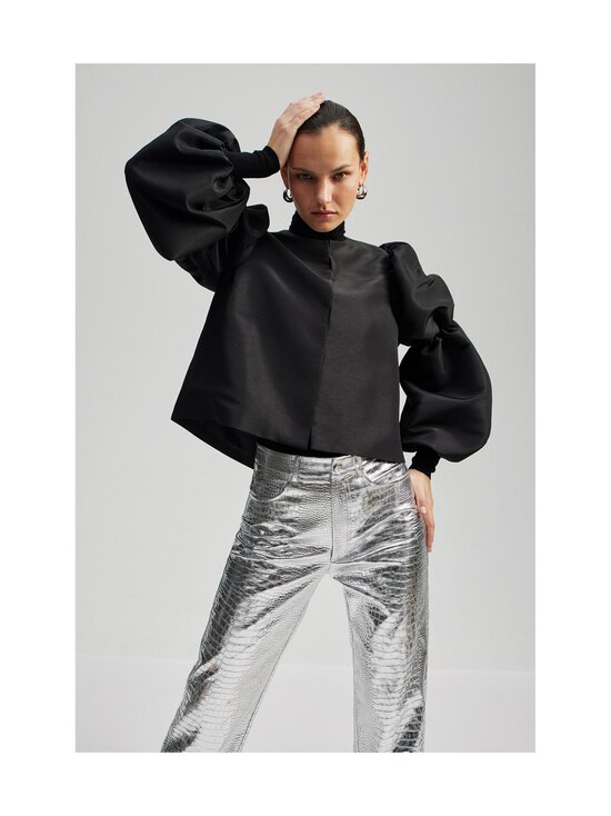 Malina - Daphne Metallic -tekonahkahousut - SILVER | Stockmann - photo 4