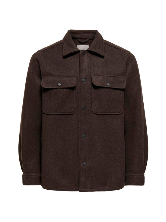 Only & Sons - Särkjakk OnsAsh Woolen Look - DEMITASSE DETAIL:MELANGE | Stockmann - photo 1