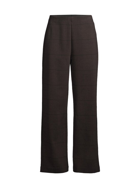 NOOM - Sahara Jersey -housut - BROWN/BLACK CHECK | Stockmann - photo 1